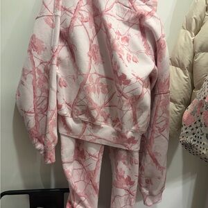 Abercrombie & Fitch Pink Floral Loungewear